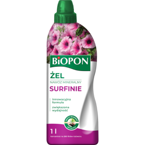 Wydajny żel do surfinii >>> Biopon nawóz mineralny 0,5 l 