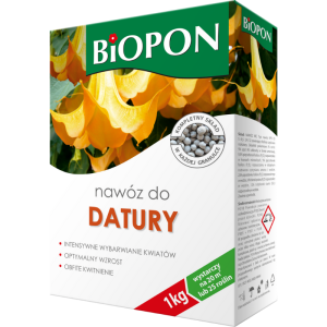 Wieloskładnikowy nawóz do datury, bielunia, trąby anielskiej Biopon >>> granulat 1 kg