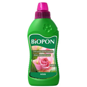 Nawóz do róż Biopon płyn 0,5 l >>> zdrowe rośliny, piękne kwiaty