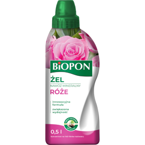 Nawóz do róż Biopon żel 0,5 l >>> łatwo przyswajalny, wygodny w użyciu