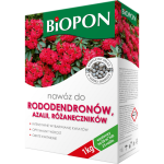 Wieloskładnikowy nawóz do rododendronów Biopon >>> granulat 1 kg >>> optymalny wzrost, obfite kwitnienie