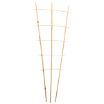 Drabinka bambusowa • podpora do roślin / pnączy  • potrójna  • 110 cm 