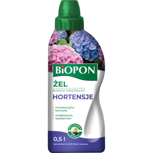 Wydajny żel do hortensji >>> Biopon nawóz mineralny 0,5 l