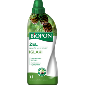 Wydajny żel do iglaków Biopon 1l >>> nawóz mineralny komplet składników odżywczych