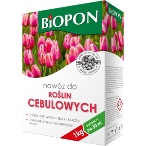 Nawóz do roślin cebulowych Biopon 1 kg  w granulkach