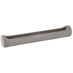 Szara betonowa podłużna misa Polnix 35.061 Etno 60 cm