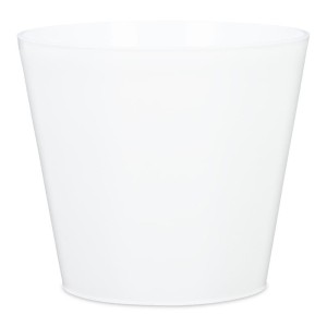 Duża biała osłonka na doniczkę Scheurich 226 Purista Bianco 30