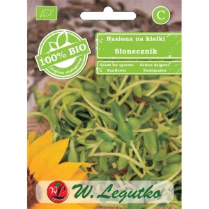 Nasiona na kiełki BIO słonecznik - Legutko 10g