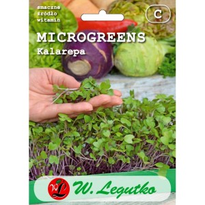 Microgreens kalarepa - Legutko >>> nasiona na mikrolistki 4g