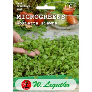 Microgreens rokietta siewna  - Legutko >>> nasiona na mikrolistki 2g