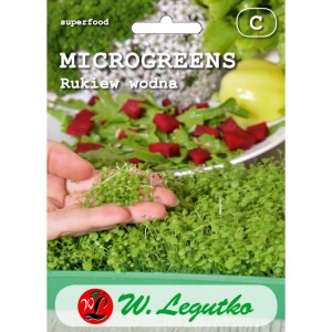 Microgreens rukiew wodna  - Legutko >>> nasiona na mikrolistki 2g