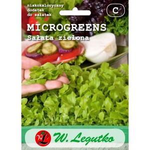 Microgreens sałata - Legutko >>> nasiona na mikrolistki 1.5g