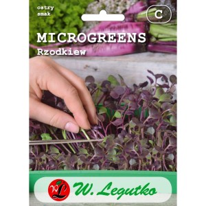 Microgreens rzodkiew - Legutko >>> nasiona na mikrolistki 3g