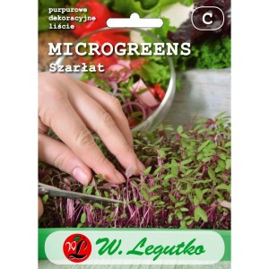 Microgreens szarłat jadalny - Legutko >>> nasiona na mikrolistki 2g