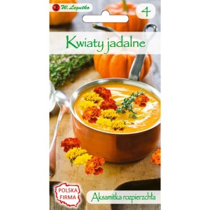 Aksamitka rozpierzchła nasiona Legutko 1g >>> kwiaty jadalne