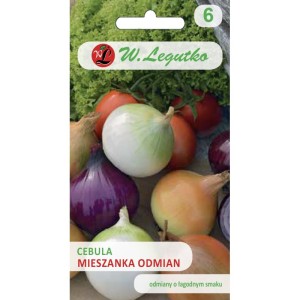 Cebula kolorowa mieszanka odmian >>> nasiona Legutko 3g