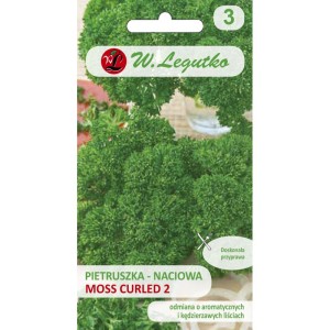 Pietruszka naciowa Moss Curled 2 kędzierzawa  >>> nasiona Legutko 5g 