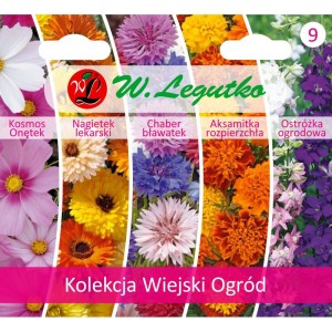 Wiejski ogród - kolekcja 5 gatunków >>> nasiona Legutko