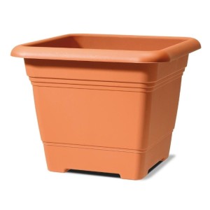 Duża kwadratowa donica Scheurich Nora 58 Terracotta terakota 