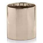 Złota osłonka na doniczkę walec 8 cm lustrzana Polnix 31.099 >>> mini doniczka na kaktusy 