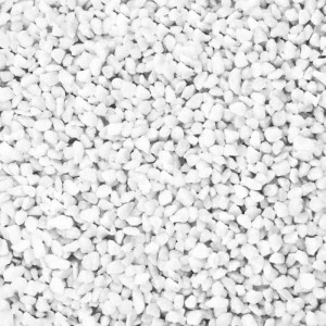 Białe kamyki dekoracyjne 2-3 mm Polnix 51.001.01 0,5 kg