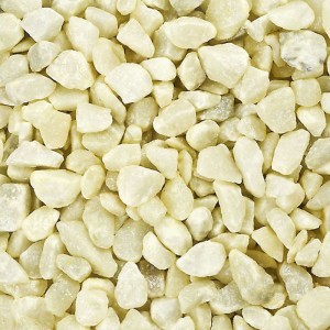 Kremowe kamyki dekoracyjne 9-13 mm Polnix 51.002.02 0,5 kg