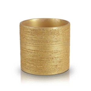 Złota osłonka na doniczkę 14 cm Polnix 35.026