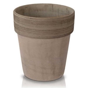 Wysoka donica z gliny ITA VASO ALTO COFFEE mrozoodporna ⌀ 31 cm Polnix