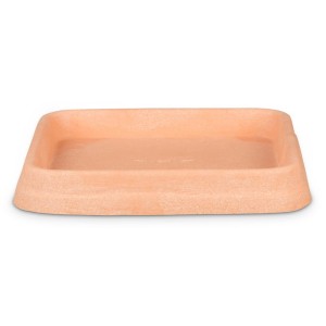 Kwadratowa podstawka pod doniczkę Bianca Scheurich Terracotta 50 terakota 