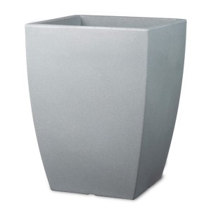 Wysoka donica Scheurich Bologna 45 Stony Grey szara