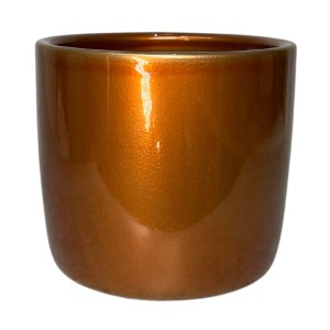 Miedziana osłonka na doniczkę Scheurich 900 Brillant Copper 13