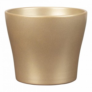 Złota osłonka na doniczkę 808 17 Scheurich Royal Gold