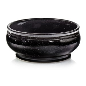 Misa nagrobkowa ceramiczna czarny marmur Polnix 70.015 na cmentarz  17 cm