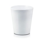 Biała osłonka na storczyka Polnix Orchid 71.015 • ceramiczna doniczka do orchidei  11 cm