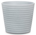 Mała osłonka ceramiczna Scheurich do kaktusów sukulentów małych roślin szary kamień poziomy.jpg