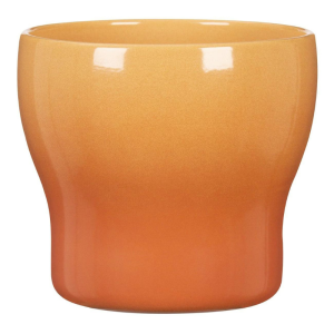 Pomarańczowa osłonka na doniczkę Scheurich 824 Sunset 15 cieniowana