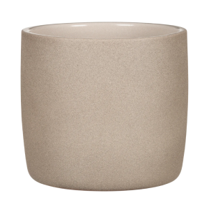 Osłonka na doniczkę Scheurich 900 Taupe Stone 13 szarobeżowa