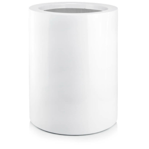 Biała donica Fiber Cylinder 50 cm 95.049 || włókno szklane fiberglass
