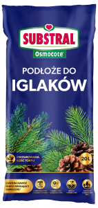 Gotowe podłoże Substral Osmocote do iglaków 20 l >>> 3 w 1 torf + nawóz + kora 