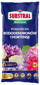 Gotowe podłoże Substral Osmocote do rododendronów 20 l >>> 3 w 1 torf + nawóz + kora