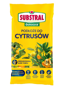Ziemia do cytrusów Substral 3 l >>> gotowe podłoże do roślin cytrusowych  Osmocote PREMIUM