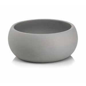 Szara betonowa misa do kompozycji roślinnych 05.387 Polnix Etno 23 cm