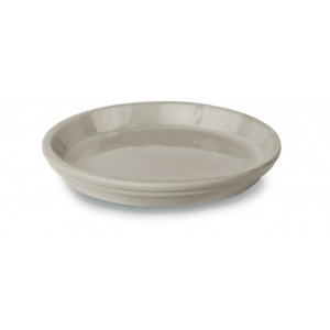 Kremowa ceramiczna podstawka pod doniczkę podstawek Polnix Glazed 44 cm