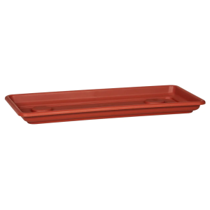 Prostokątna podstawka pod doniczkę Lara Long Scheurich 60 terracotta