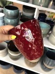Osłonka do storczyka 632 Crystal 15 ciemna czerwień Scheurich Dark Red