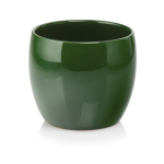 Zielona osłonka na doniczkę kula 23 cm doniczka Polnix Vintage 31.148 