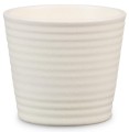 Mała osłonka ceramiczna Scheurich do kaktusów sukulentów małych roślin kremowy kamień poziomy.jpg