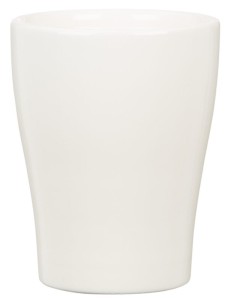 Mini osłonka na storczyka 608 Glossy Cream 9 kremowa Scheurich