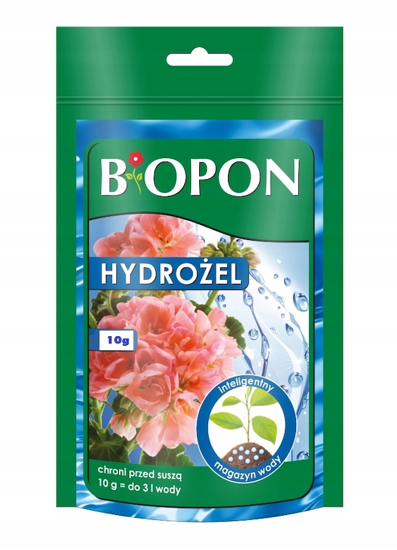 hydrożel Biopon - dodatek do podłoża, nawilżacz