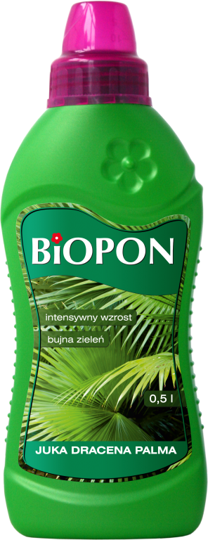 nawóz do jukki, palmy, draceny Biopon piękne liście i zdrowe rośliny